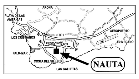 Camping Nauta mapa
